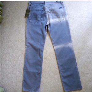 7 For All ManKind Grayish blue jeans